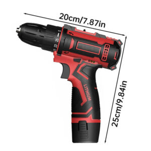 מברגת ליתיום נטענת 12V כולל סוללה ותיק