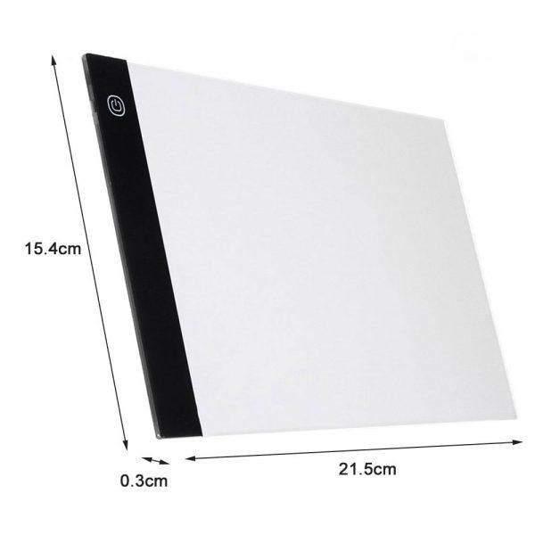 A5 LED Drawing Boards Tracing Board Copy Pads LED Drawing Tablet Plate Art Writing Table Stepless 5