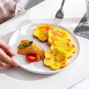 Egg Pancake Ring Nonstick Pancake Maker Mold Silicone Egg Cooker Fried Egg Shaper Omelet Moulds for 2