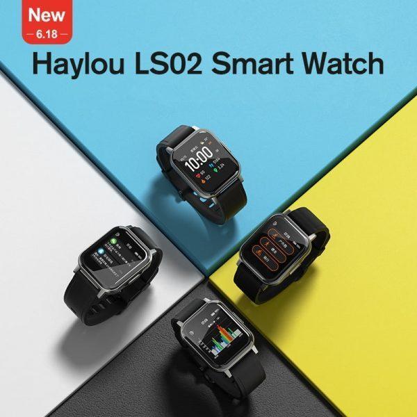 Haylou Solar Mini Haylou LS02 Smart Watch IP68 Waterproof 12 Sport Models Bluetooth 5 0 Sport 1