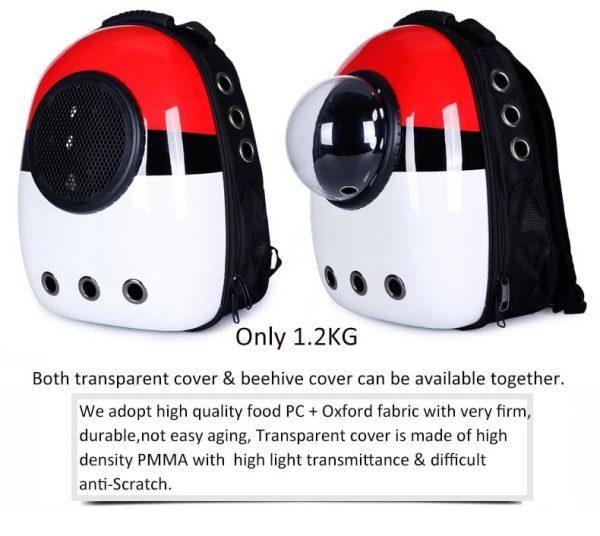 High Quality Breathable Space Capsule Astronaut Bubble Travel Bag Transport Carrying Cute Small Dog Cat Carrier 3