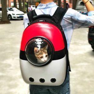 High Quality Breathable Space Capsule Astronaut Bubble Travel Bag Transport Carrying Cute Small Dog Cat Carrier 4