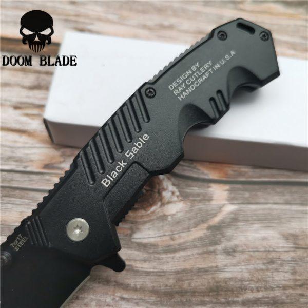 High hardness folding knife mountain climbing camping fishing barbecue knife outdoor survival knife 5