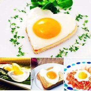 5 Pcs Creative Stainless Steel Omelet Maker Fried Egg Decoration Frying Egg Pancake Cooking Tools DIY 5