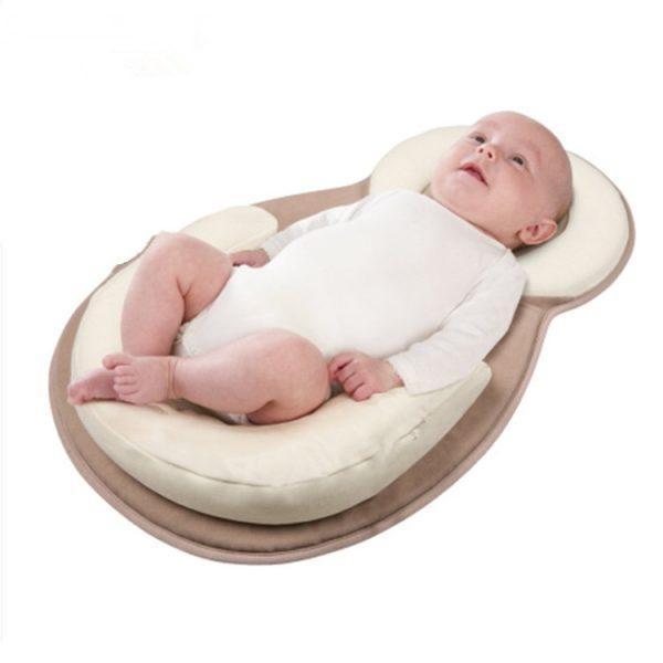 Newborn Support Pillow Baby Boy Girl Anti Roll Infant Sleep Mattress Head Shaping Anti Head Side 1