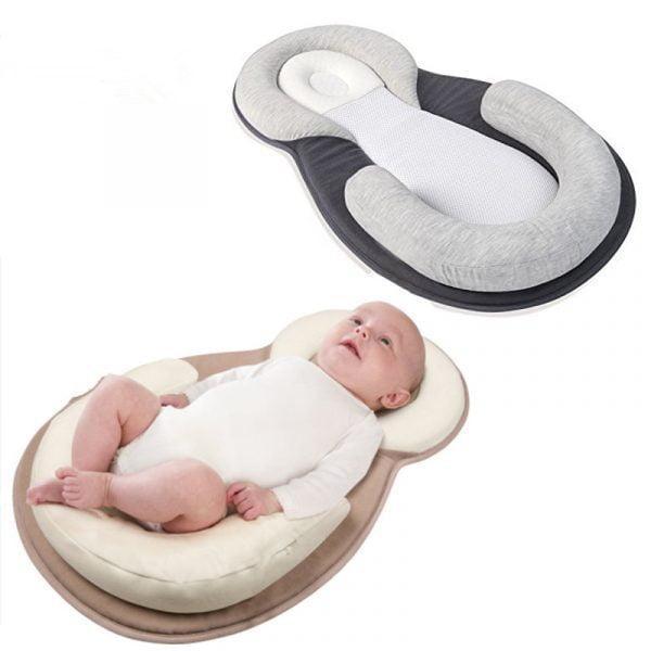Newborn Support Pillow Baby Boy Girl Anti Roll Infant Sleep Mattress Head Shaping Anti Head Side