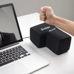 Alternative view of כרית כפתור Enter ענק לשחרור לחצים עם חיבור USB