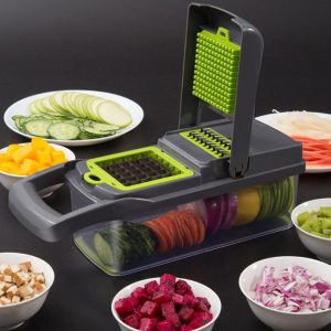 New Multifunction Vegetable Cutter Kitchen Accessories Gadgets Steel Blade Potato Peeler Carrot Grater Kitchen Tool 2