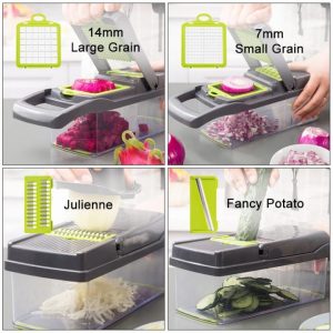 New Multifunction Vegetable Cutter Kitchen Accessories Gadgets Steel Blade Potato Peeler Carrot Grater Kitchen Tool 3