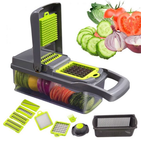 New Multifunction Vegetable Cutter Kitchen Accessories Gadgets Steel Blade Potato Peeler Carrot Grater Kitchen Tool