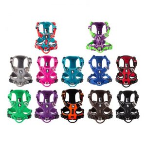 Truelove Front Nylon Dog Harness No Pull Vest Soft Adjustable Safety Harness For Dog Small Large 2