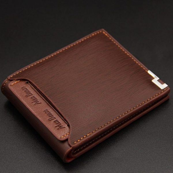 Vintage Men Leather Brand Luxury Wallet Short Slim Male Purses Money Clip Credit Card Dollar Price