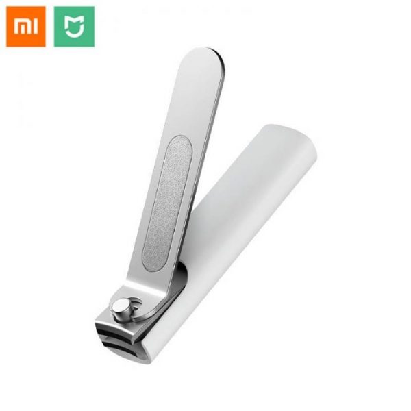 Xiaomi Mijia Stainless Steel Nail Clipper With Anti splash cover Trimmer Pedicure Care Nail Clippers Professional