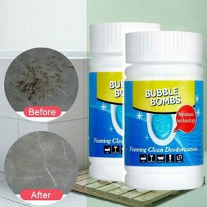 1PC 100g Fast Foam Bubble Bombs Toilet Vleaner Sink Tank Foam Stain Disinfection Cleaning Powder Magic 3