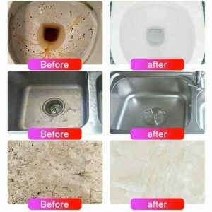 1PC 100g Fast Foam Bubble Bombs Toilet Vleaner Sink Tank Foam Stain Disinfection Cleaning Powder Magic 5