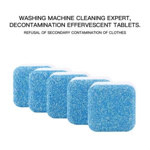 5 10 20PCS Washing Machine Mini Cleaner Tablets Washer Cleaning Descaling Detergent Effervescent Tablet Cleaning Products 3