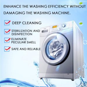 5 10 20PCS Washing Machine Mini Cleaner Tablets Washer Cleaning Descaling Detergent Effervescent Tablet Cleaning Products 4