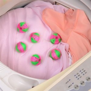 6Pcs Pack Eco Friendly Magic Laundry Ball Clothes Personal Care Hair Ball Washing Machine Hair Removal 1