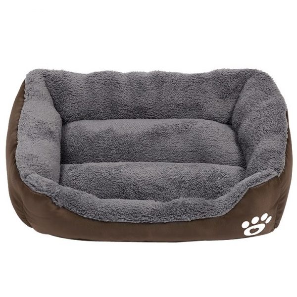 Dog Bed Small Dog House Warm Fleece Pet Sofa Kennel Nest Puppy Cat Beds Mat For 3