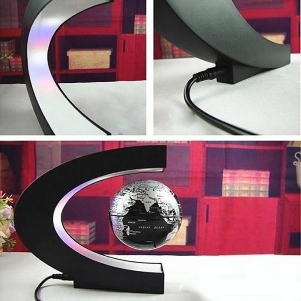 Floating Magnetic Levitation Globe LED World Map Electronic Antigravity Lamp Novelty Ball Light Home Decoration Birthday 5