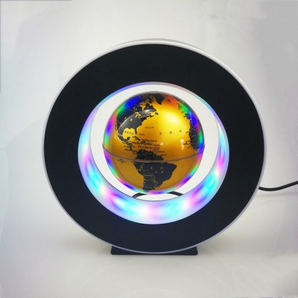 Round LED World Globe Magnetic Floating Globe Geography Levitating Rotating Night Lamp World Map School Office 8.jpg 640x640 8