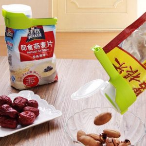 Snack Sealing Clip Fresh Keeping Sealer Clamp Plastic Helper Food Saver Travel Kitchen Gadgets Seal Pour 3