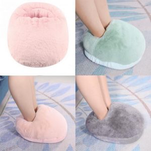 USB Foot Warmer Heating Pad for Winter Office Heating Slippers Warm Cushion Electric Heating Pads Winter 3