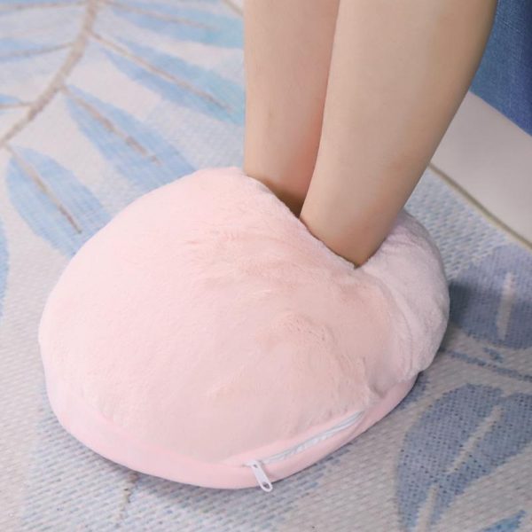 USB Foot Warmer Heating Pad for Winter Office Heating Slippers Warm Cushion Electric Heating Pads Winter 4