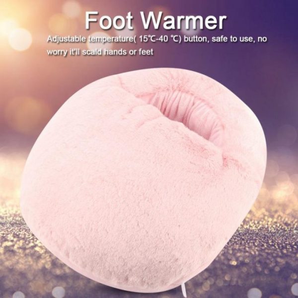 USB Foot Warmer Heating Pad for Winter Office Heating Slippers Warm Cushion Electric Heating Pads Winter 5
