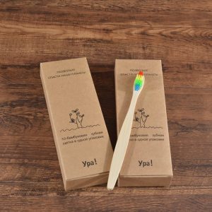 10PCS Colorful Toothbrush Natural Bamboo Tooth Brush Set Soft Bristle Charcoal Teeth Eco Bamboo Toothbrushes Dental 2