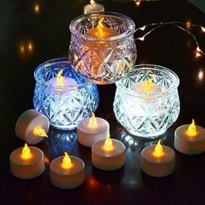 12 24 48pcs Flameless LED Tealight Tea Candles Wedding Light Romantic Candles Lights for Birthday Party 4