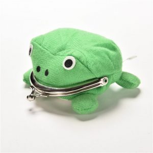 1PCS Hot Selling Frog Wallet Anime Cartoon Wallet Coin Purse Manga Flannel Wallet Cute Purse Coin 2