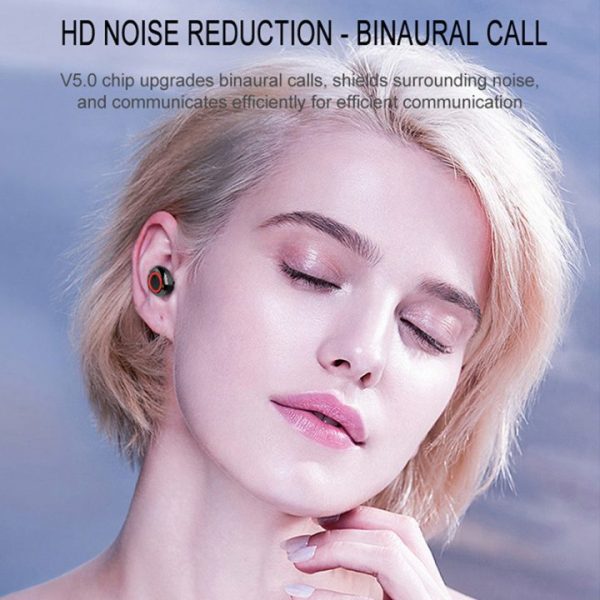 2021 NEW Y50 Bluetooth earbuds 5 0 TWS Wireless Headphons earphones Earbuds Stereo Gaming Headset With 2