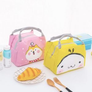 Cartoon Animal Lunch Bag Tote Thermal Food Bag Women Kids Lunchbox Picnic Supplies Insulated Cooler Bags 3