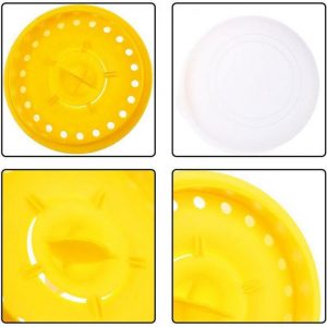 Egg Separator Tool Home Kitchen Assistant Egg Yolk Protein Separator Gadget 13x7cm Quick Separation Egg Separator 3