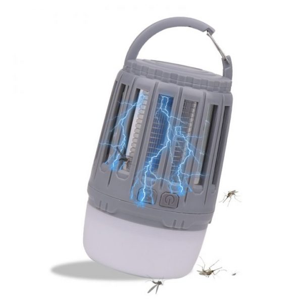 IP67 Waterproof USB Charging Mosquito Killer Trap LED Night Light Lamp Bug Insect Lights Killing Pest 2