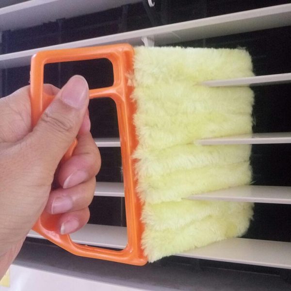 Microfibre Venetian Blind Cleaner Window Conditioner Duster Shutter Clean Brush washable venetian blind blade cleaning cloth 2