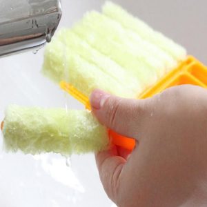 Microfibre Venetian Blind Cleaner Window Conditioner Duster Shutter Clean Brush washable venetian blind blade cleaning cloth 5