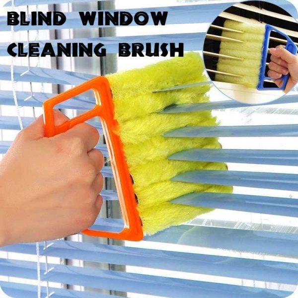 Microfibre Venetian Blind Cleaner Window Conditioner Duster Shutter Clean Brush washable venetian blind blade cleaning cloth