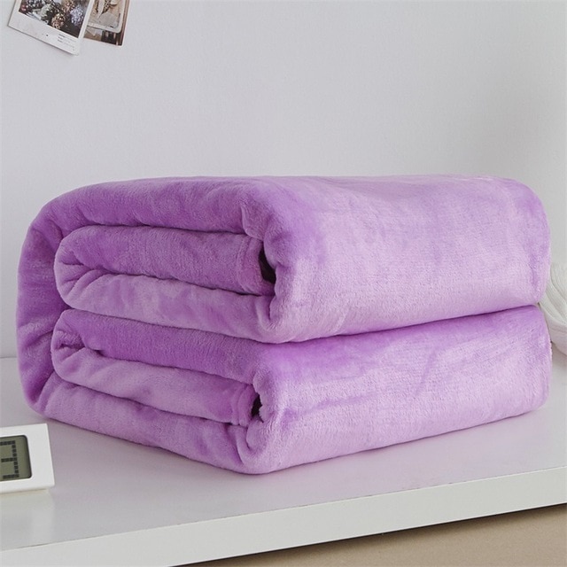 Soft Warm Coral Fleece Flannel Blankets For Beds Faux Fur Mink Throw Solid Color Sofa Cover 88.jpg 640x640 88