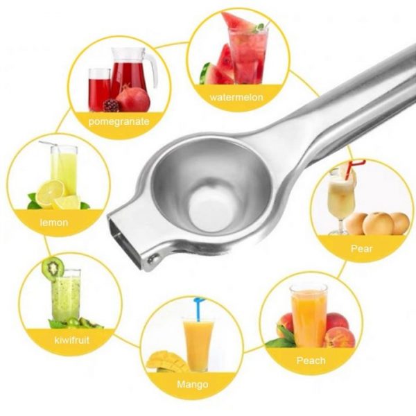 Stainless Steel Lemon Fruits Squeezer Orange Hand Manual Juicer Kitchen Tools Lemon Juicer Orange Queezer Juice 2