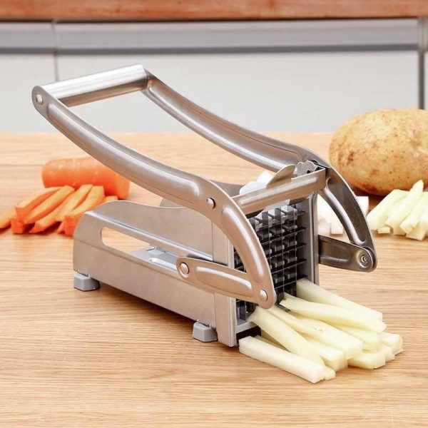 Stainless Steel Manual Potato Cutter French Fries Slicer Potato Chips Maker Meat Chopper Dicer Cutting Machine 1