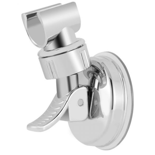 Universal Adjustable Hand Shower Holder Suction Cup Holder Full Plating Shower Rail Head Holder Bathroom Bracket 2