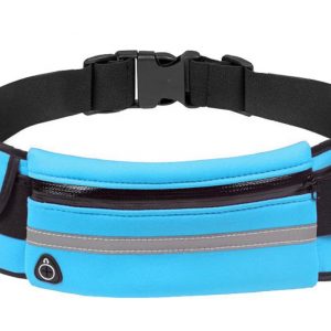 Waterproof Running Waist Bag Canvas Sports Jogging Portable Outdoor Phone Holder Belt Bag Women Men Fitness 5