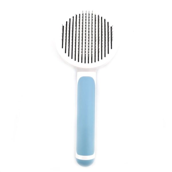 Self Cleaning Slicker Brush for Dog and Cat Removes Undercoat Tangled Hair Massages Particle Pet Comb 5