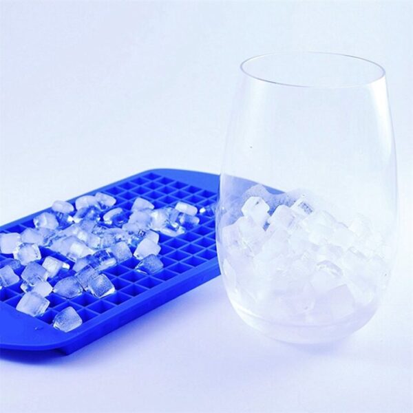 160 Grid Ice Cube Tray Honeycomb Ice Cube Mold Food Grade Flexible Silicone Ice Moulds For