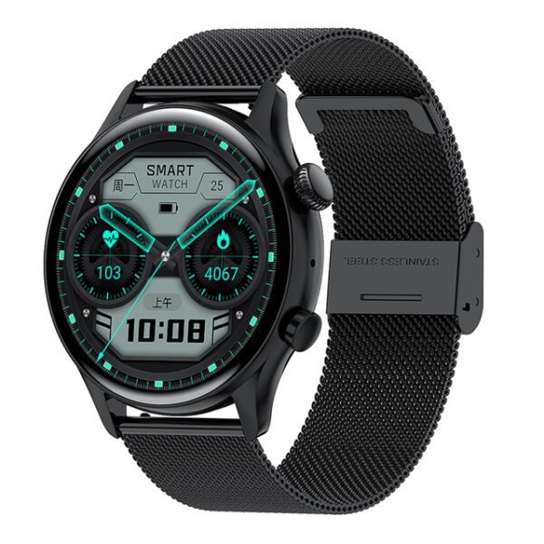 2022 New AMOLED 390 390 HD Screen NFC Smart Watch 5