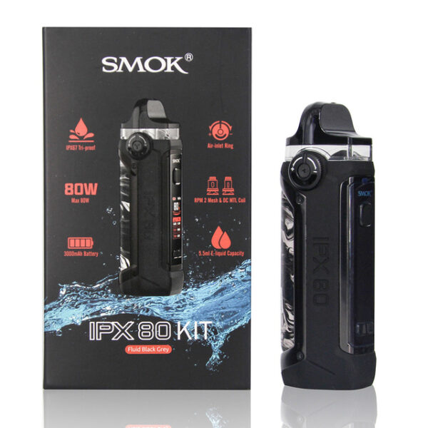 Original SMOK IPX 80 Kit 80W 3000mAh Battery 5 5ml IPX80 RPM 2 Pod R 4