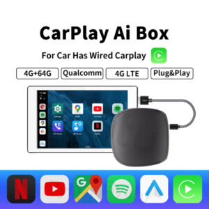 מערכת מולטימדיה קאר פליי לרכב Android CarPlay 4GB+64GB 4G