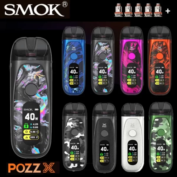 סיגריה אלקטרונית SMOK POZZ X 40W 1400mAh קיט מלא